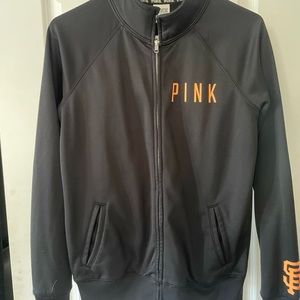 PINK San Francisco Giants jacket. Good condition
